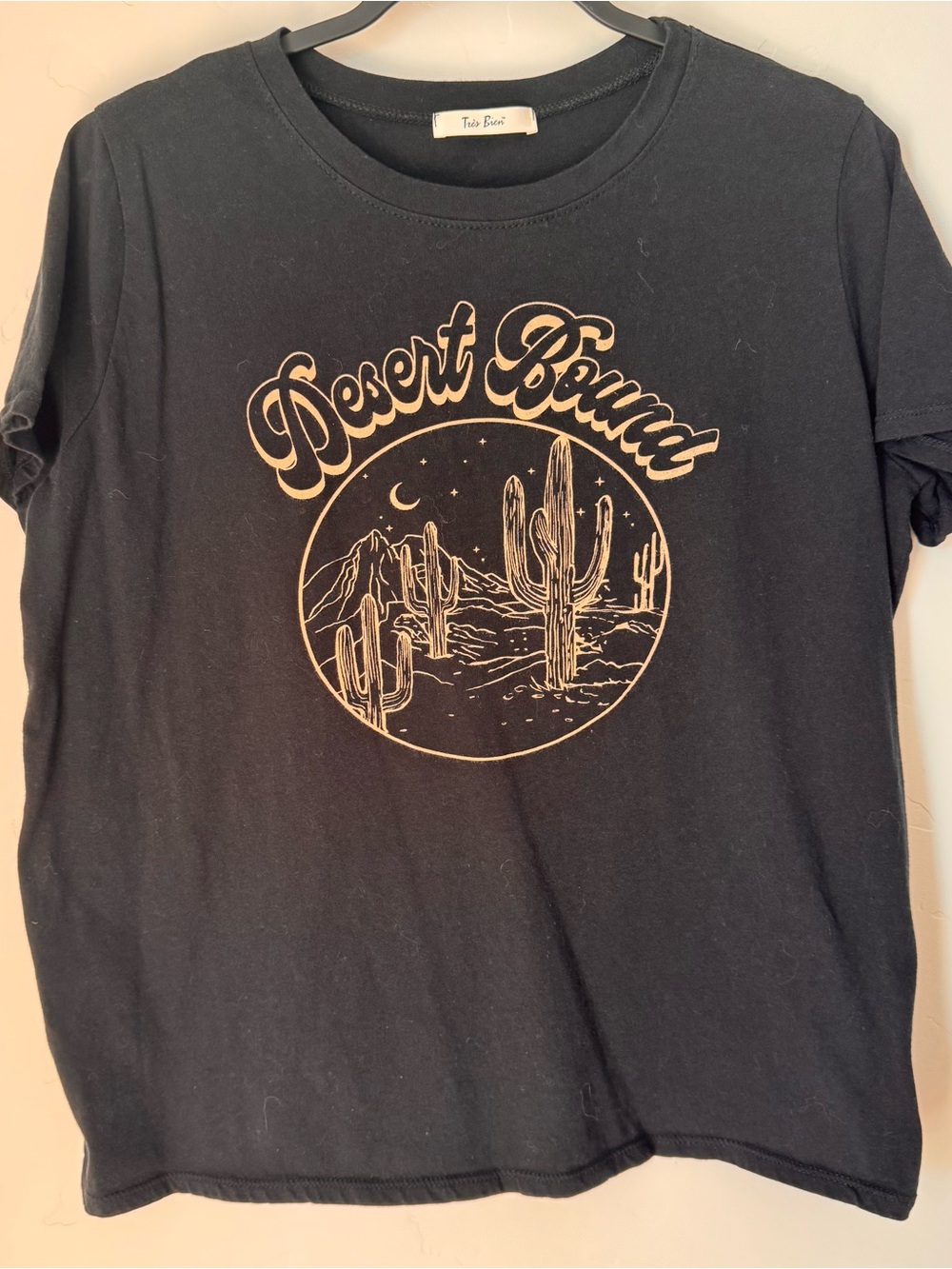 Très Bien Desert Graphic Western Boho Festival Coastal Cowgirl Cactus 70s Retro